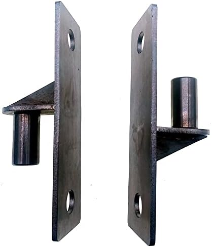 WANLIAN 304 Stainless Steel Wall Mount Gate Hinge 2 Pack