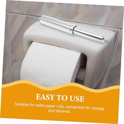 Gadpiparty Reusable Toilet Paper Holder Rod for Bathrooms