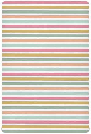 KICPOAY Multicoloured Crib Sheets Stretchy Playard Sheets for Baby Toddler
