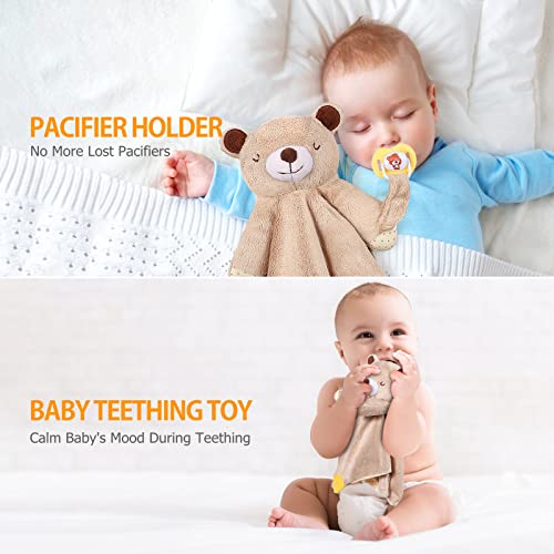 BEREST Heartbeat Bear Sleep Soother Blanket