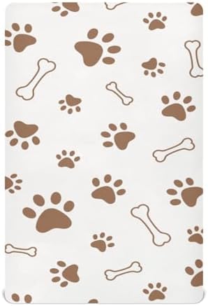 KICPOAY Fitted Crib Sheets for Baby Toddler