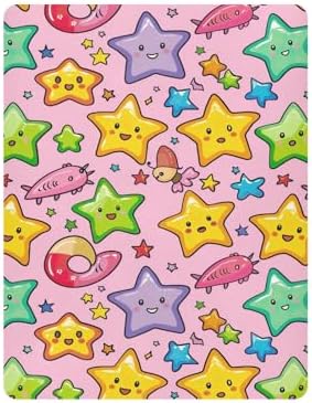 Wassud Stars Cute Cartoon Crib Sheets for Boys Girls