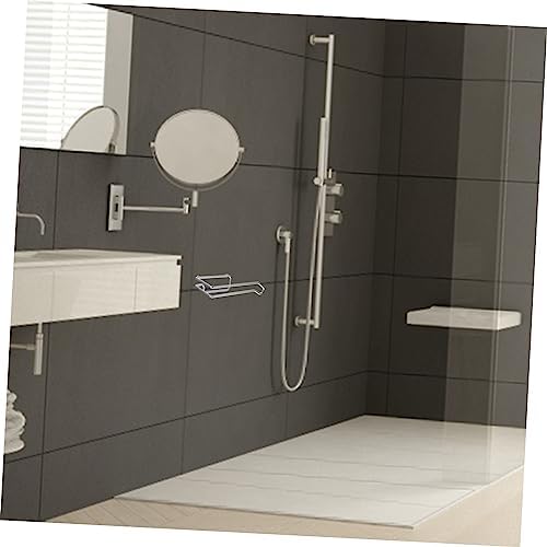 POPETPOP Carbon Steel Toilet Paper Holder Bathroom Mount