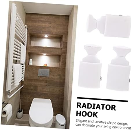 OHPHCALL 3pcs Radiator Towel Hooks for Bathroom and Kitchen