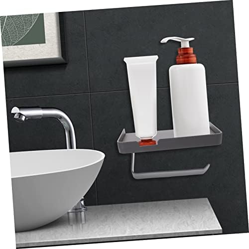 PRETYZOOM Stainless Steel Toilet Paper Holder with Shelf 1