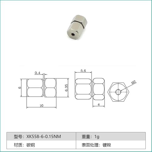 FANGZHNHT XK558-6 Precision Gate Hinge 1pc