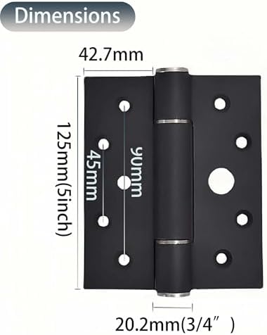 Yo Vryncal Self Closing Door Hinge 2pcs Heavy Duty