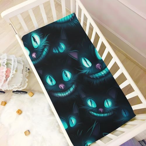Wassud Bright Blue Crib Sheets for Boys Girls