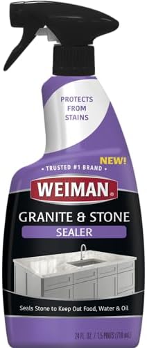 Weiman Granite Stone Sealer Spray 24 oz