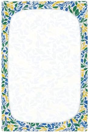 Wassud Doodle Flowers Crib Sheets 27x39 Inch Pack and Play 1