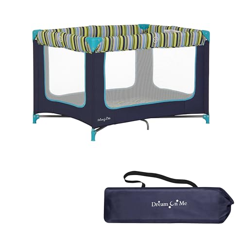 Dream On Me Zodiak Portable Playard - Navy