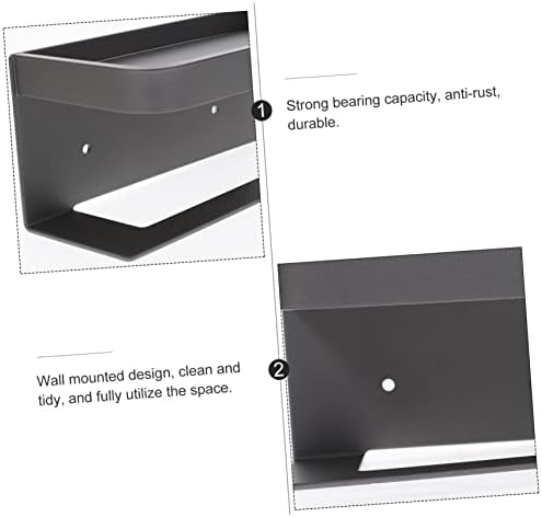VILLCASE Wall Mounted Toilet Paper Holder with Shelf 1