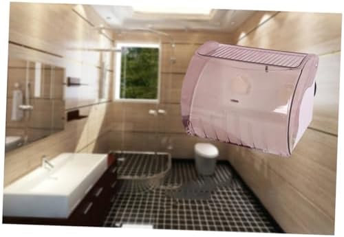 DOITOOL Waterproof Toilet Paper Holder with Phone Key Storage 1