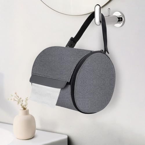Hsqqdc Toilet Paper Holder Waterproof Portable Camping Tissue Storage Bag