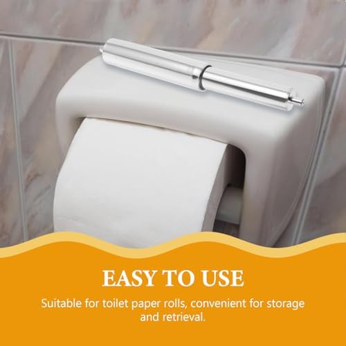 Retractable Toilet Paper Holder Spring Loaded Rod Replacement