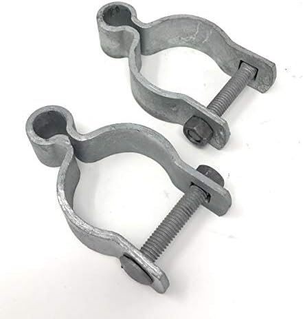 Pressed Steel Chain Link Fence Frame Hinge wBolt - 2 Sets Pack