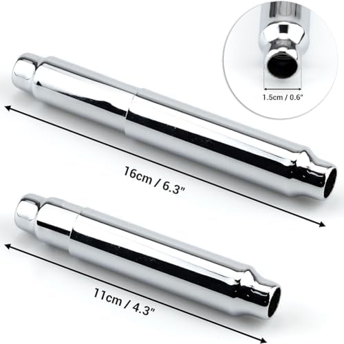 GSHLLO Adjustable Stainless Steel Toilet Paper Holder Rod