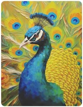 Jihqo Peacock Crib Sheets Pack N Play 39 x 27