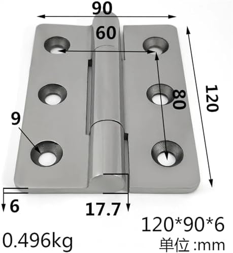 FANGZHNHT Commercial Grade Stainless Steel Hinges