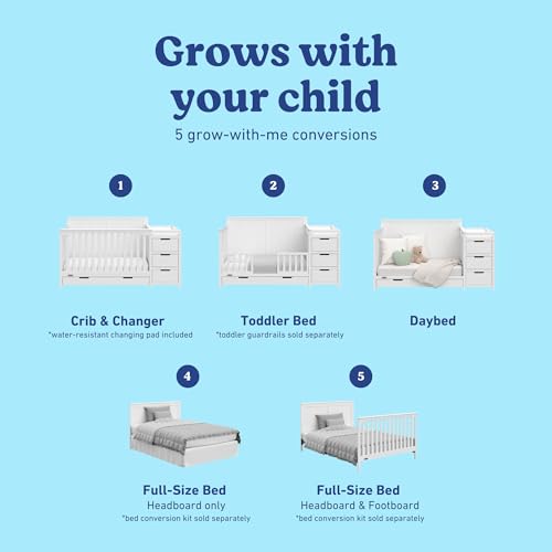 Graco Hadley 4-in-1 Convertible Crib Changer
