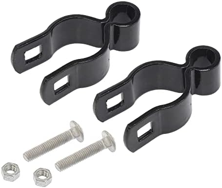 1 38 x 58 Black Female Gate Hinges Pack of 2