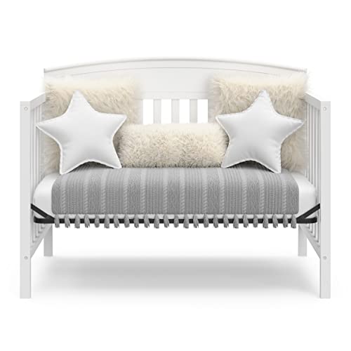 Graco Benton 5-in-1 Convertible Crib - White 1