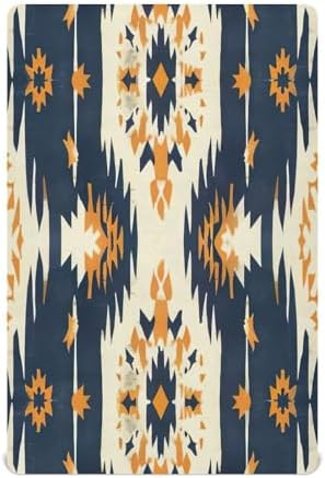 Wassud Light Yellow Crib Sheets Set for Boys Girls 27x39 Inch