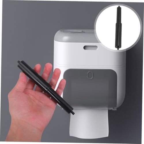 HOLIDYOYO Paper Holder Rod Replacement Plastic Toilet Paper Holder Spring Loaded Modern Design