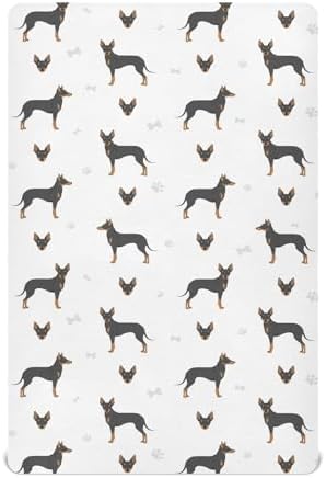 KICPOAY Stretchy Crib Sheets for Baby Playard