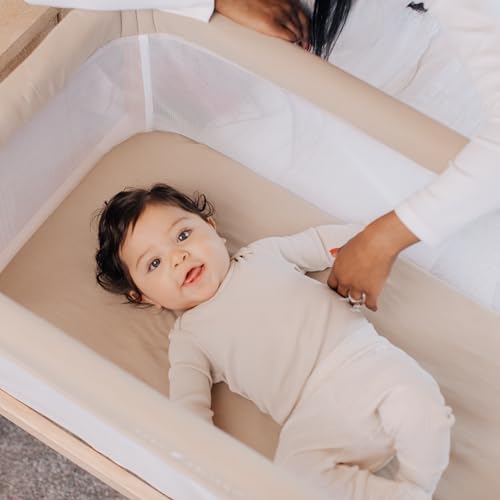 Baby Delight Heirloom Willow Bassinet with Organic Cotton 1