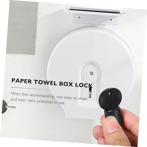 Zerodeko 2pcs Toilet Paper Dispenser Key Replacement for Commercial Use