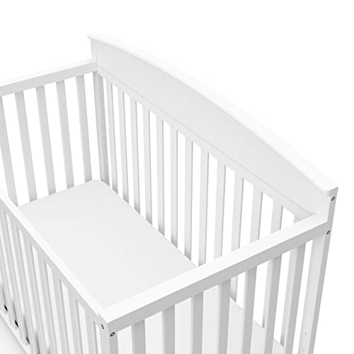 Graco Benton 5-in-1 Convertible Crib - White 1