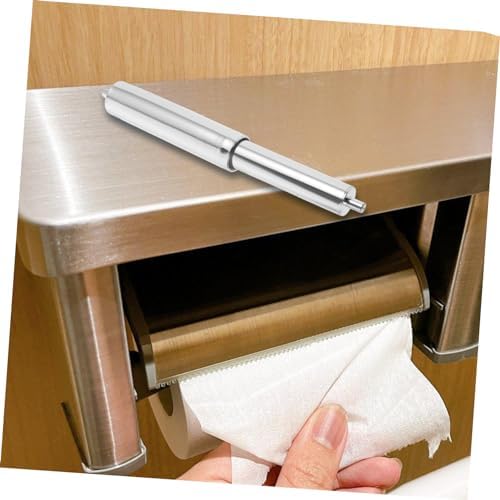 Toilet Paper Holder Roller Easy Replacement White Plastic
