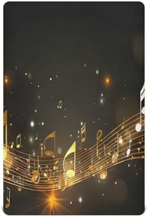 Wassud Music Note Crib Sheets 28x52 Inches