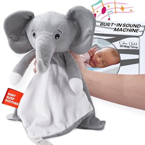 Love By Emi 4-in-1 Sound Machine Plush Elephant