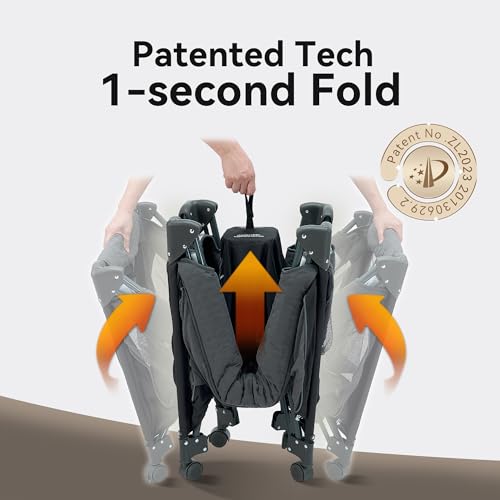 Pamo Babe 1-Second Setup 3-in-1 Playard for Babies