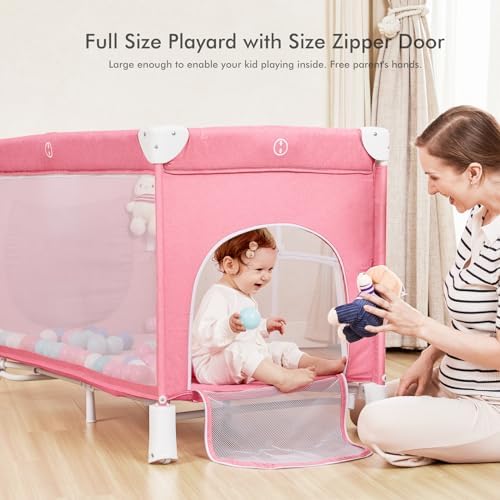 ANGELBLISS 5-in-1 Bassinet with Diaper Changer Rocker