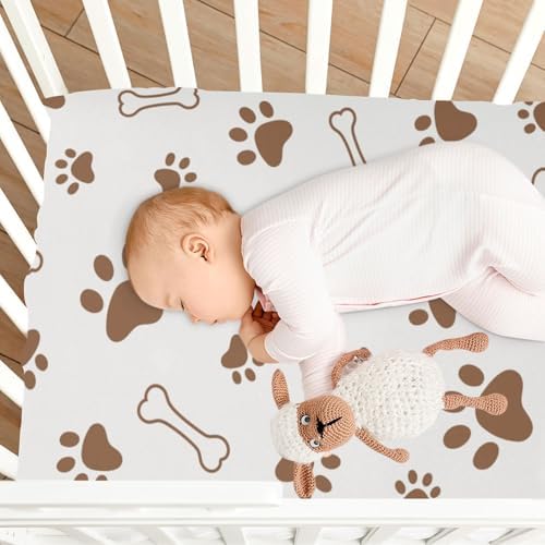 KICPOAY Fitted Crib Sheets for Baby Toddler