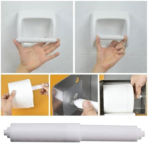 Fcnjsao 3pcs Toilet Paper Holder Rollers 110-165mm