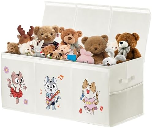 VERONLY Extra-Large Toy Box Storage Organizer for Kids