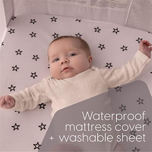 Milliard Baby Bedside Bassinet with Plush Mattress