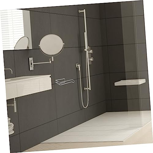 Balacoo Bathroom Paper Rack Carbon Steel Towel Holder Easy Install Modern Style