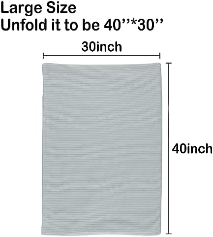 Ultra Soft Jersey Swaddle Blanket 40x30 Inches 2 Pcs for Newborns