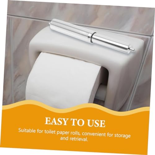 Sturdy Toilet Paper Holder Replacement Rod for Easy Use