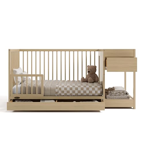 Graco Teddi 5-in-1 Convertible Crib and Changer