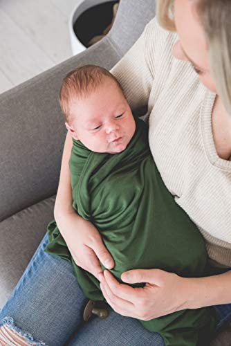 Copper Pearl Swaddle Blanket - Soft Stretchy Receiving Blanket for Baby