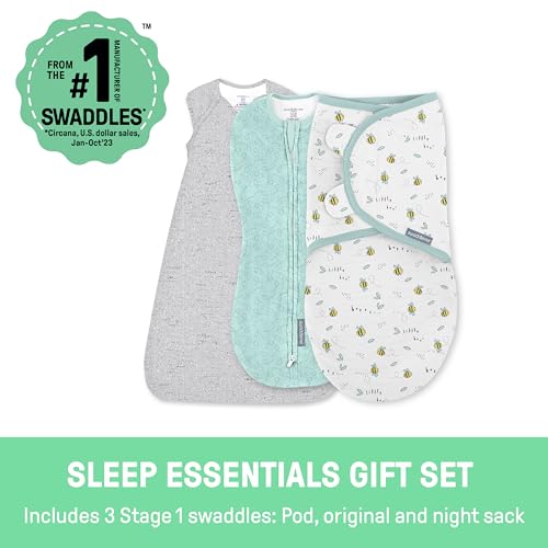 SwaddleMe Comfort Pack Baby Swaddle Set 3pk