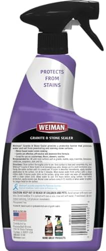 Weiman Granite Stone Sealer Spray 24 oz