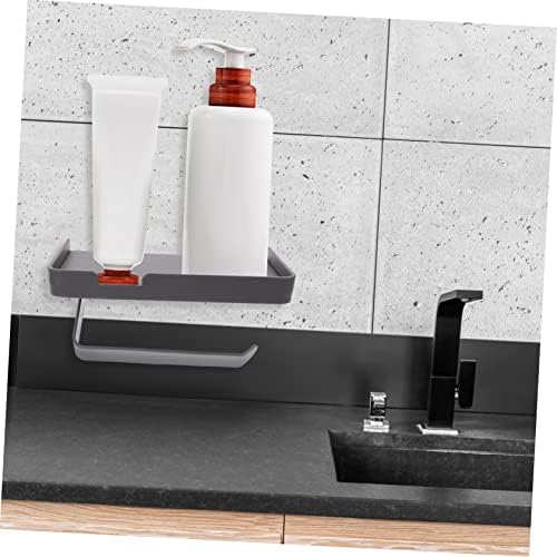 PRETYZOOM Stainless Steel Toilet Paper Holder with Shelf 1