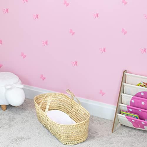 Lamlo Baby Wicker Moses Basket - Portable Durable